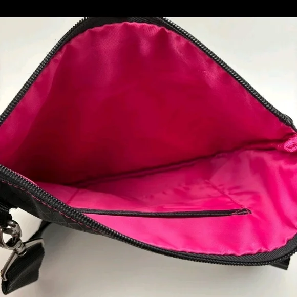 Thirty-One Black and Pink Crossbody Bag - Picture 2 of 15